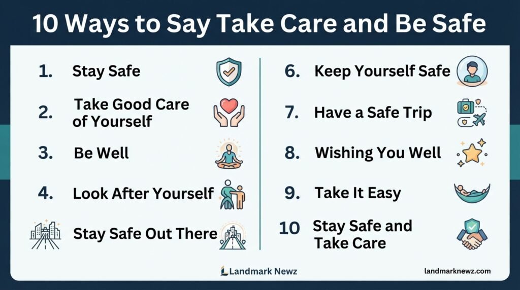 10 ways to say take care and be safe with natural alternatives