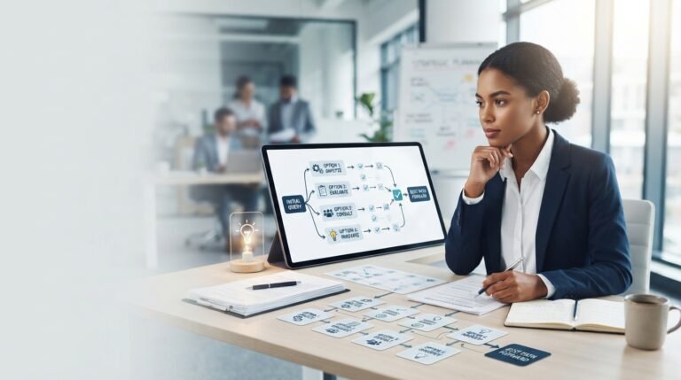 Another way to say decision making with professional alternatives