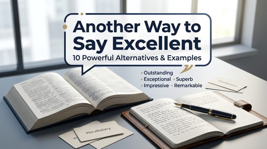 Another way to say excellent with 10 synonyms and examples