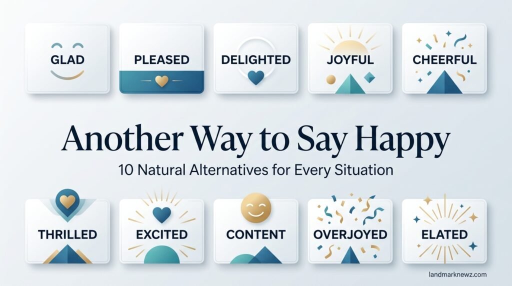 Another way to say happy with 10 natural synonyms and alternatives