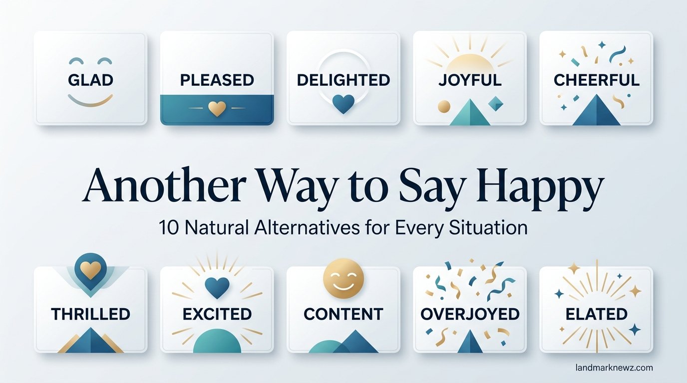 Another way to say happy with 10 natural synonyms and alternatives