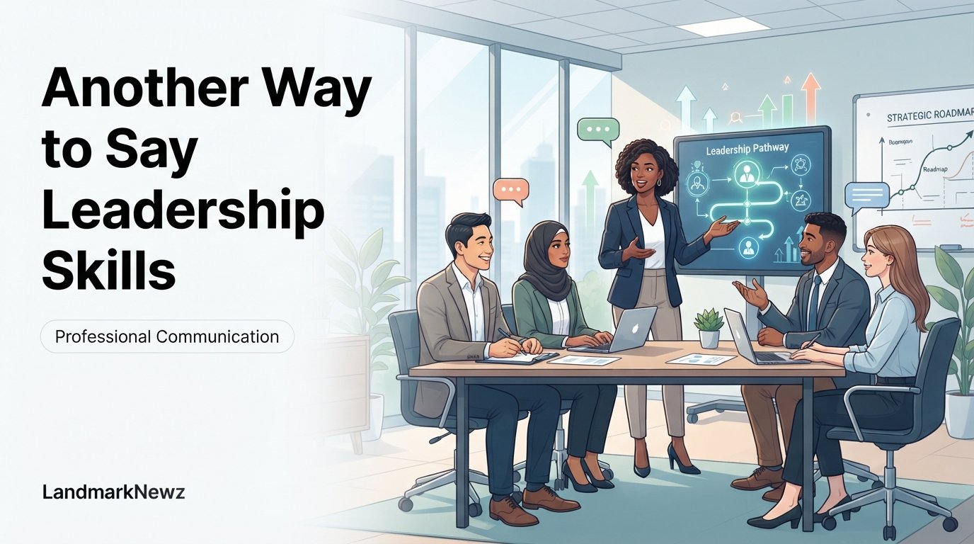 Another way to say leadership skills with professional leadership and teamwork