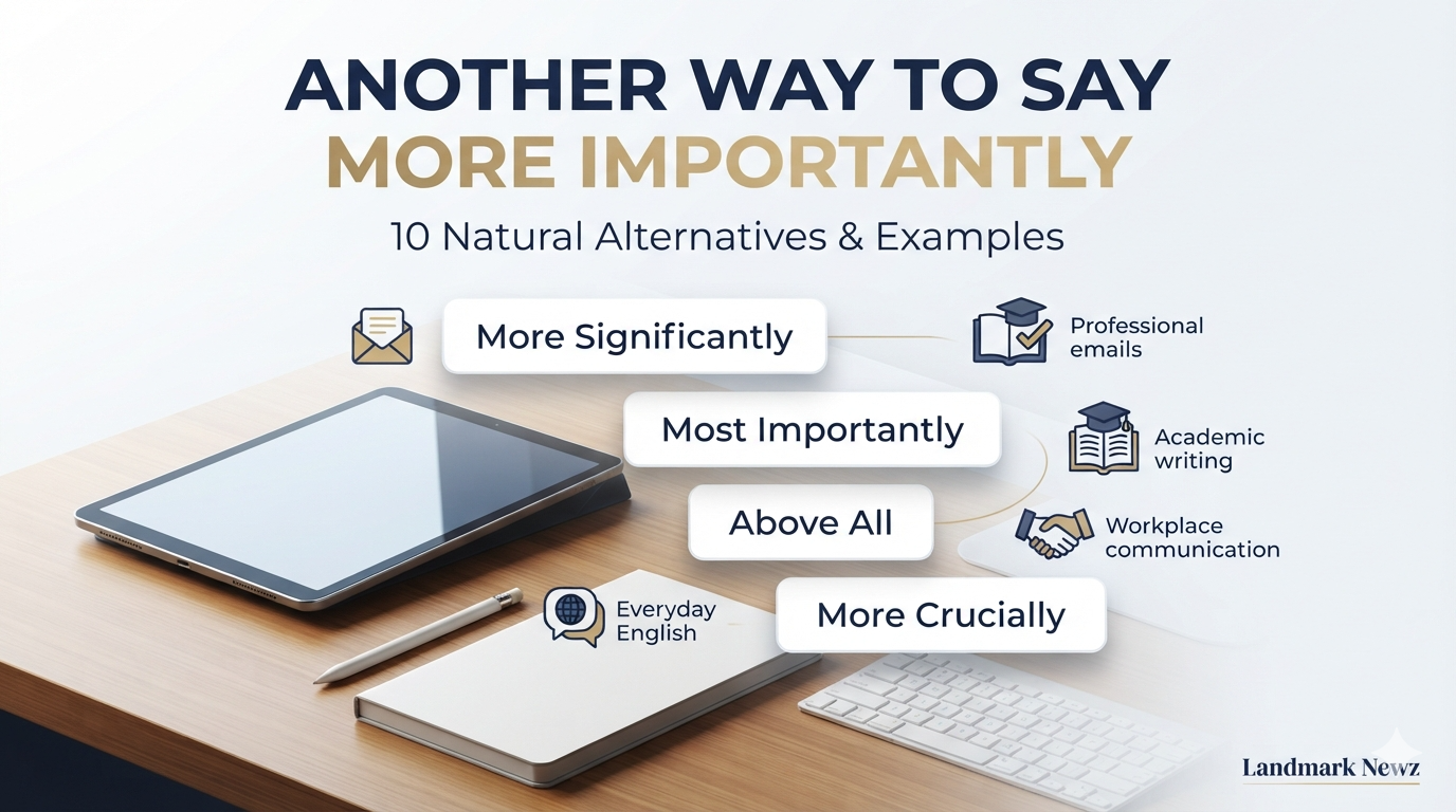 Another way to say more importantly with 10 natural alternatives