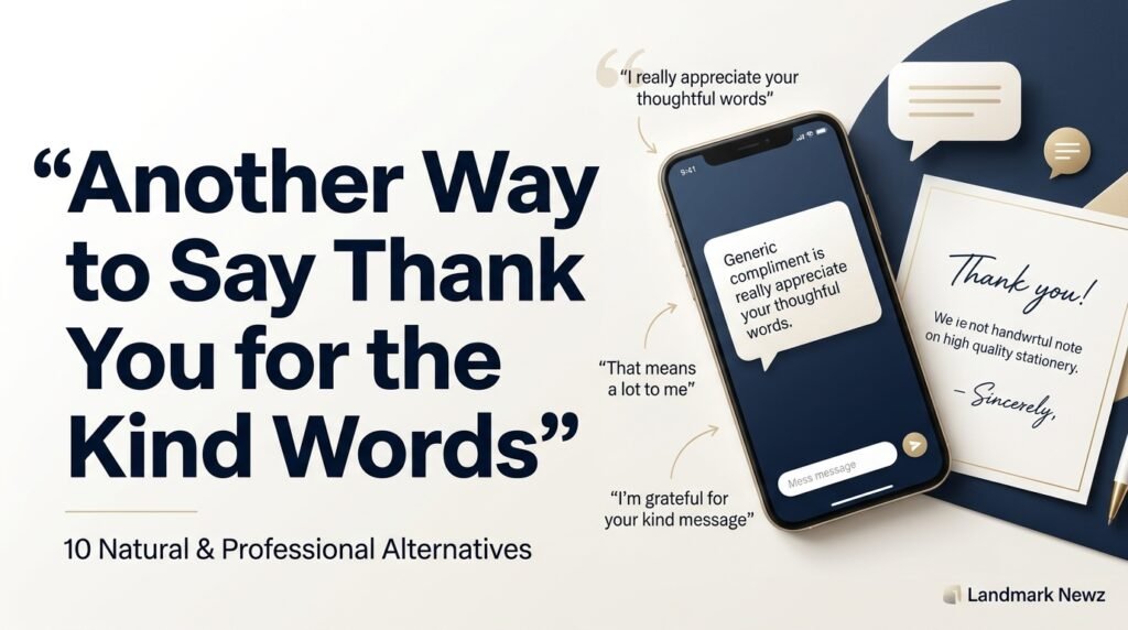 Another way to say thank you for the kind words with 10 natural alternativesAnother way to say thank you for the kind words with 10 natural alternatives