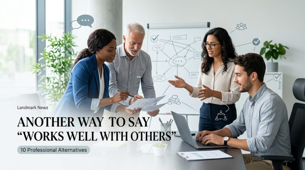 Another way to say works well with others – 10 professional alternatives