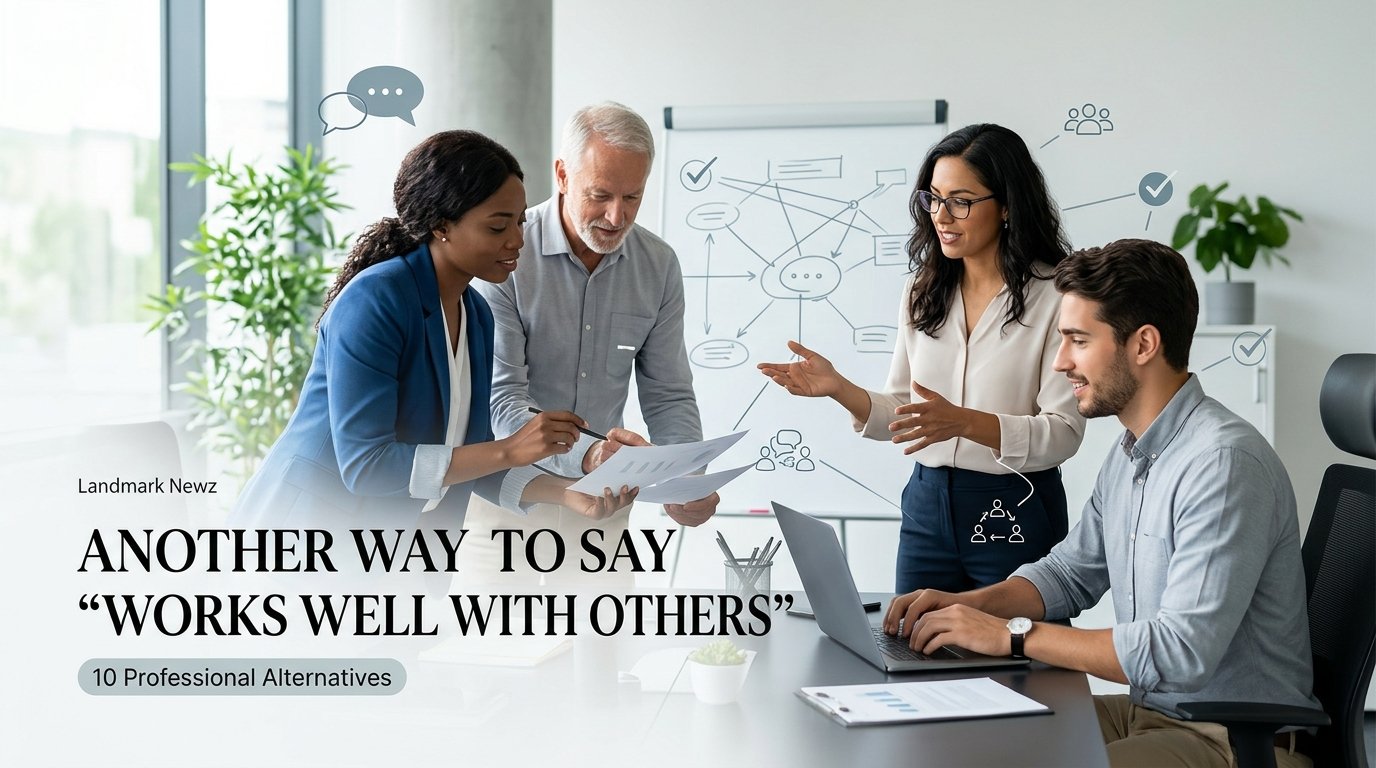 Another way to say works well with others – 10 professional alternatives