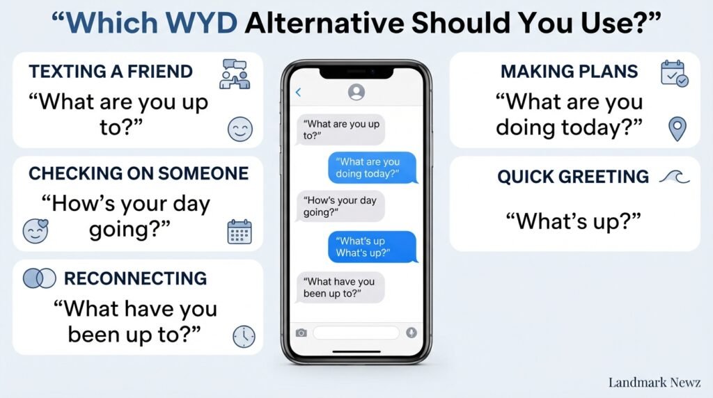 Best alternative to WYD for texting friends checking in and making plans