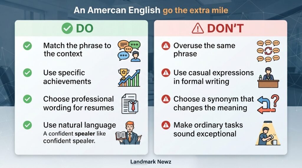 Do’s and don’ts for using alternatives to go the extra mile