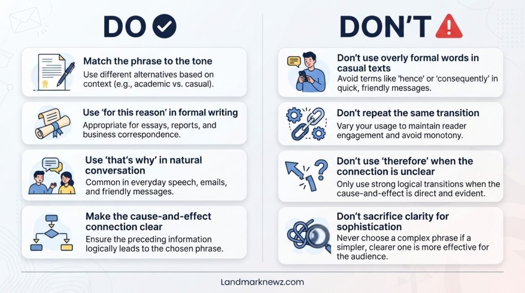 dos and donts for using alternatives to this is why