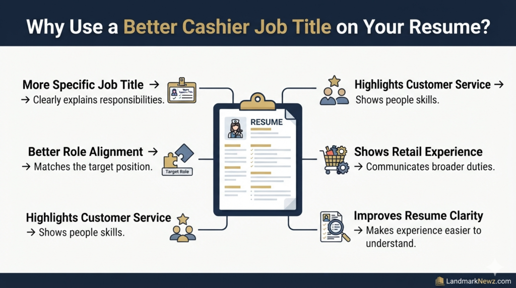 Why use a better cashier job title on a resume