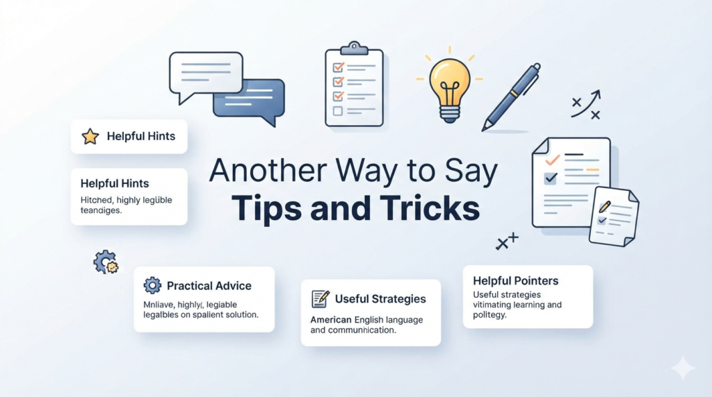 Benefits of using other ways to say tips and tricks