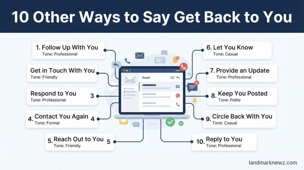 10 other ways to say get back to you including professional and natural alternatives