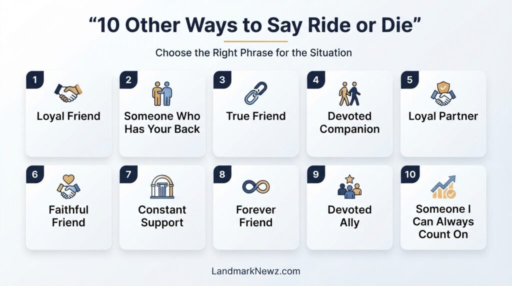 10 other ways to say ride or die including loyal friend and true friend