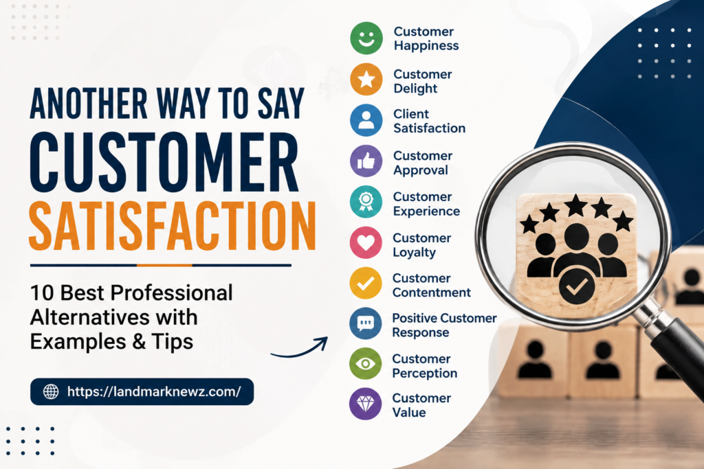 another way to say customer satisfaction