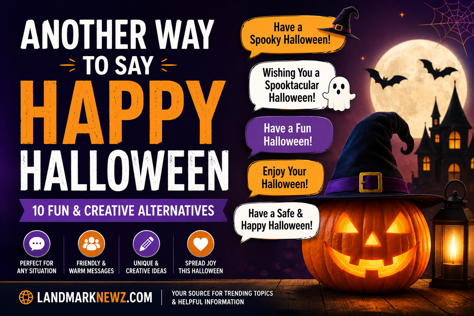 another way to say happy halloween