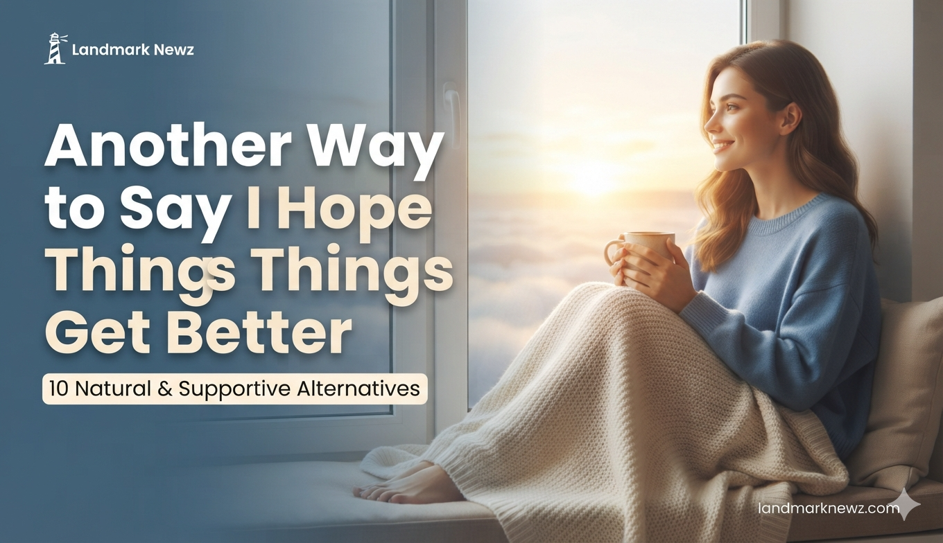 Another way to say I hope things get better with supportive and encouraging phrases