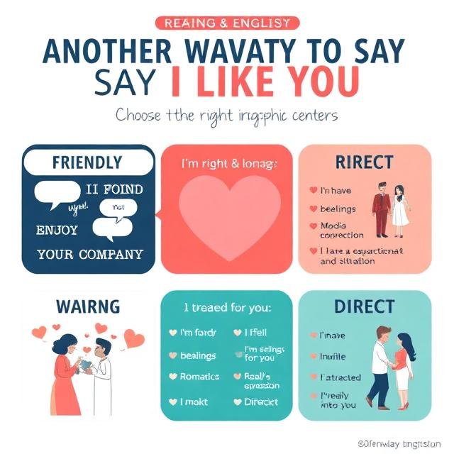 Another way to say I like you meaning and context guide