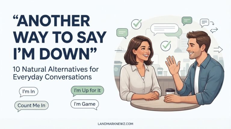 Another way to say I'm down with natural alternatives for agreement