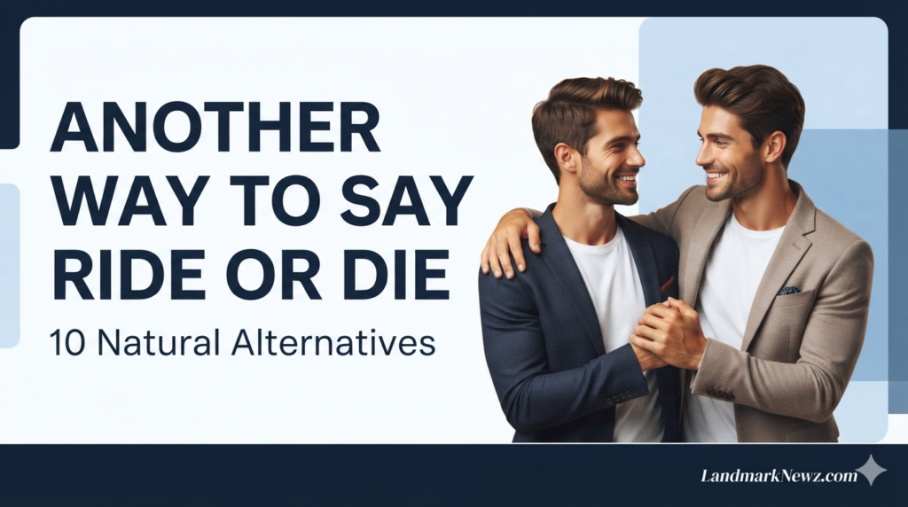 Another way to say ride or die with 10 natural alternatives