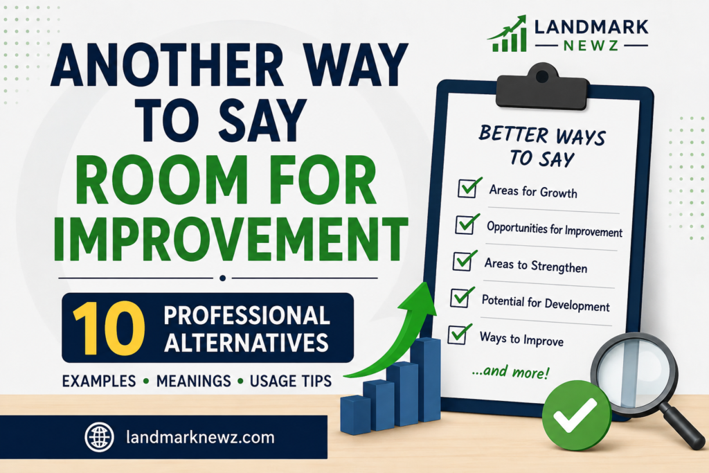 another way to say room for improvement