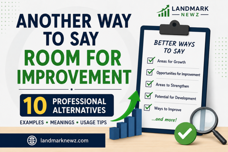 another way to say room for improvement
