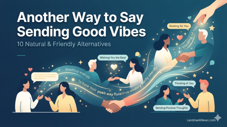 Another way to say sending good vibes with natural and professional alternatives