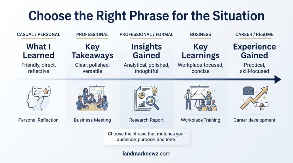 How to choose the right alternative to lessons learned by tone and context