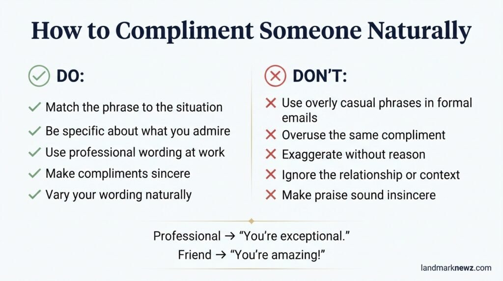 Dos and don'ts for saying you're the best naturally
