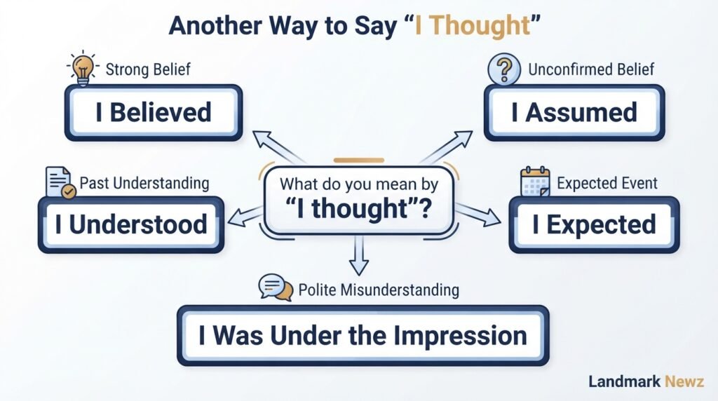 Guide to choosing the right alternative to I thought