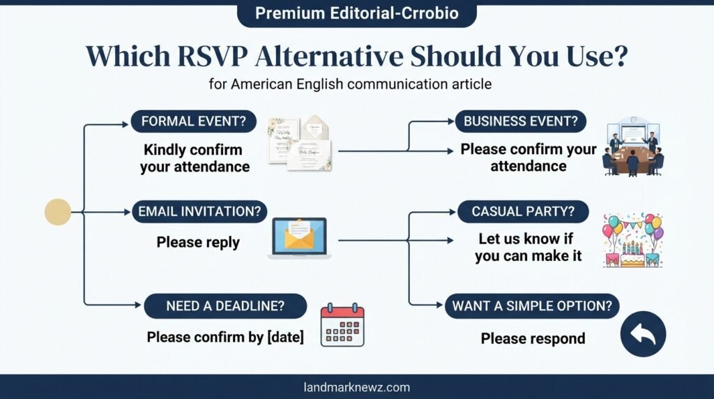 how to choose the right RSVP alternative for formal and casual events