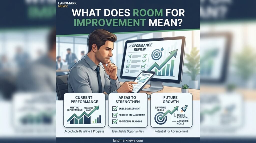 Room for improvement meaning explained with areas for growth and development