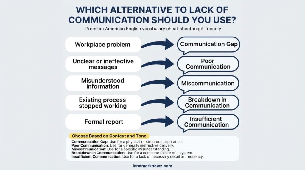 Guide to choosing the right alternative for lack of communication